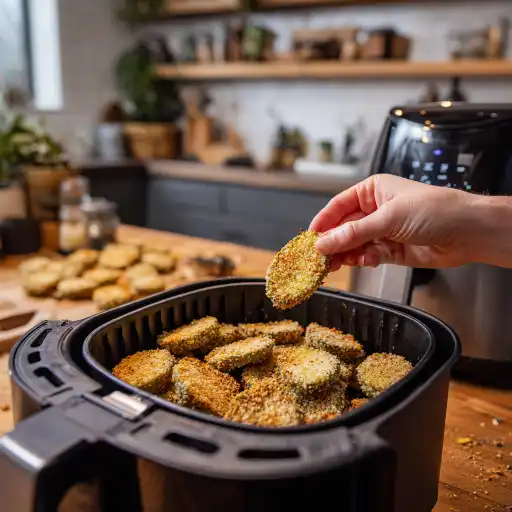 Crispy Air Fryer Fried Pickles in 10 Minutes for the Perfect Snack 5 Nouveau projet 12