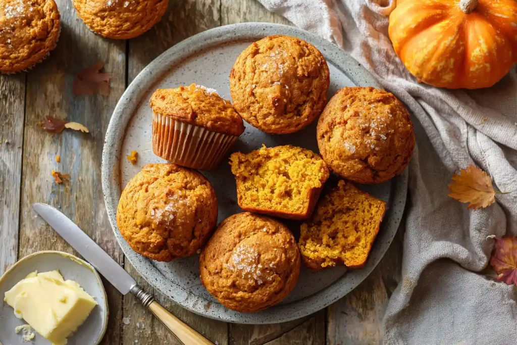 Classic Pumpkin Muffins That Stay Moist for Days (Here’s the Secret) 1 homemade classic pumpkin muffins with fall spicesMoist homemade pumpkin muffins with fall spices