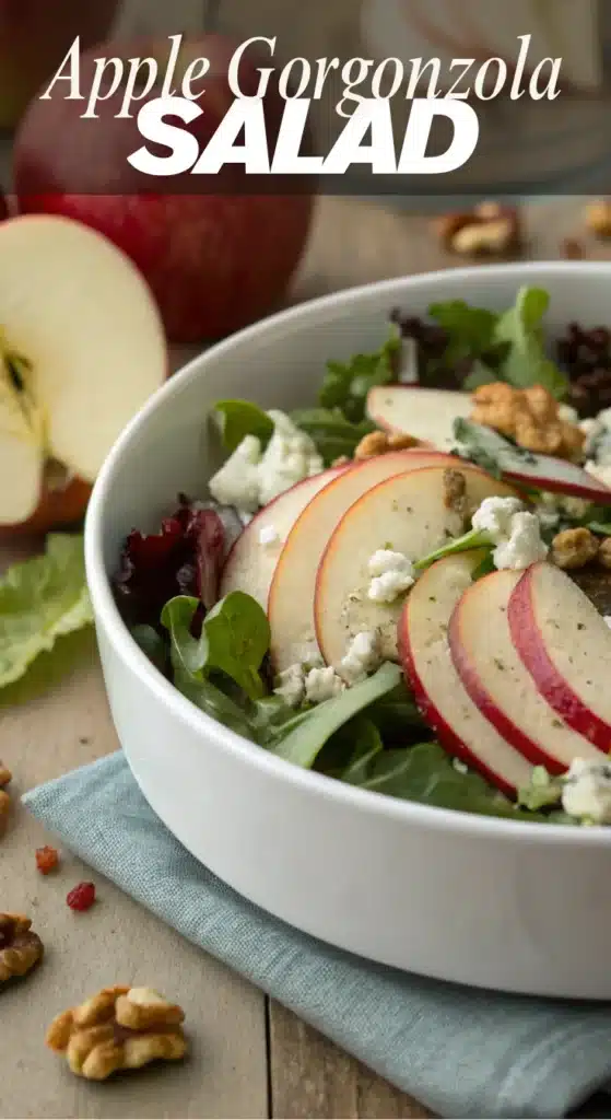 How to Make Apple Gorgonzola Salad in Just 5 Minutes! 1 Apple Gorgonzola Salad