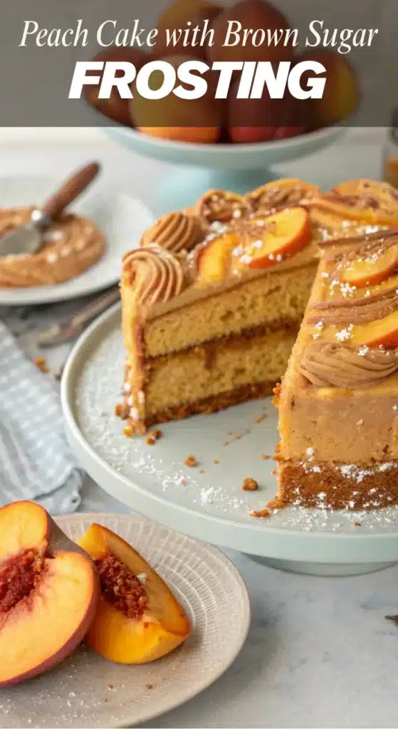 Best Peach Cake with Brown Sugar Frosting: 5 Irresistible Tips 1 Peach Cake with Brown Sugar Frosting
