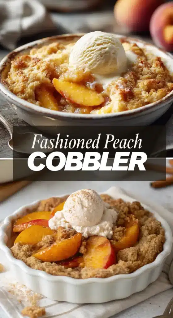 How Fashioned Peach Cobbler Transforms Your Dessert Cravings! 1 Fashioned Peach Cobbler
