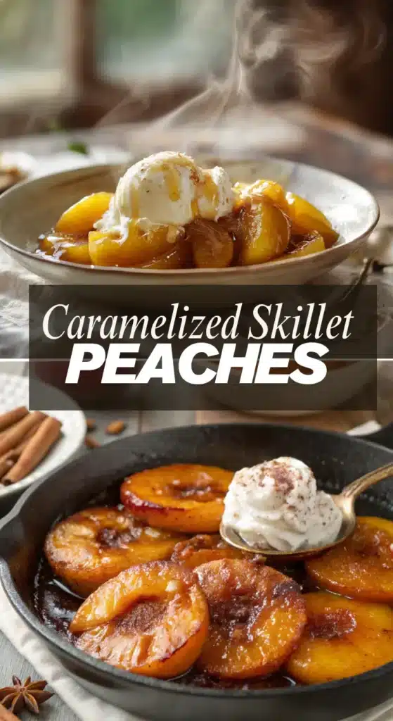How to Make Caramelized Skillet Peaches in 3 Easy Steps 1 Caramelized Skillet Peaches