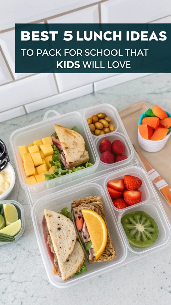 Best 5 Lunch Ideas to Pack for School That Kids Will Love 1 FoGljaFX72I5j9yirY8Yz image compressed