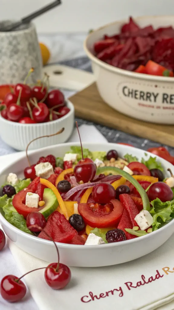 Cherry Red Salad I'm Obsessed With for Every Summer BBQ 3 TUj93ALQ JLZhoVFCkHxS image compressed