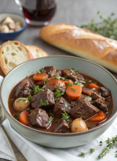 French Beef Bourguignon