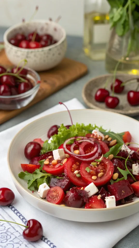 Cherry Red Salad I'm Obsessed With for Every Summer BBQ 2 rg67cSplqR45ERk UGDHl image compressed