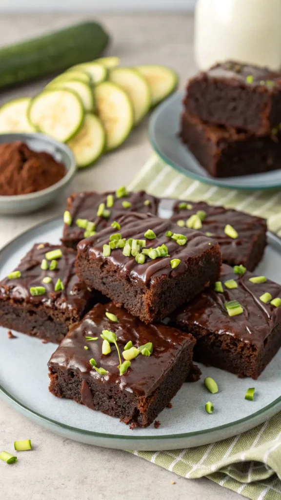 I'm Obsessed With These Fudgy Chocolate Zucchini Brownies 1 tQ SY5M3xo34OhU6ALPC image compressed 1