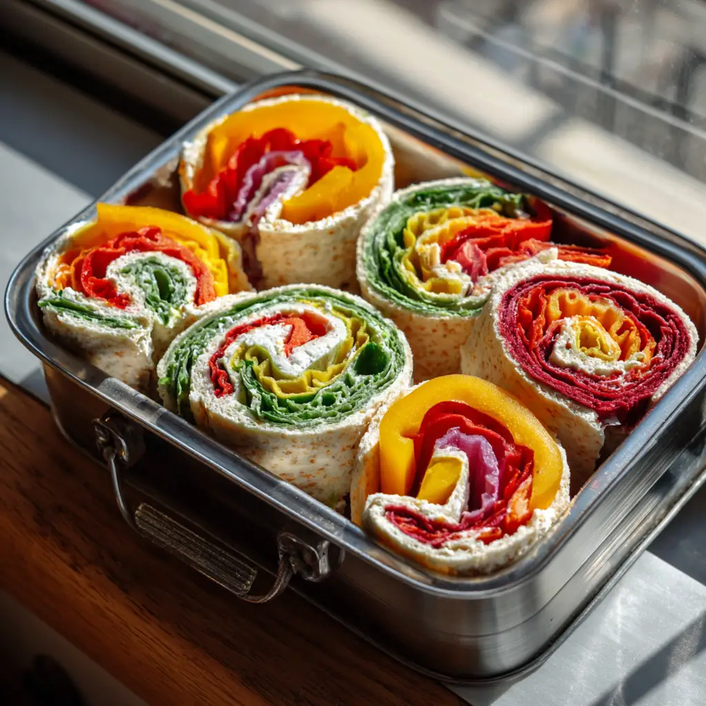 Best 7 Cold School Lunch Ideas for Picky Eaters 4 u3316835771 Colorful veggie pinwheels cut from tortillas stac d2935b17 5e8c 44b2 ae3e 271968b06349 2 compressed