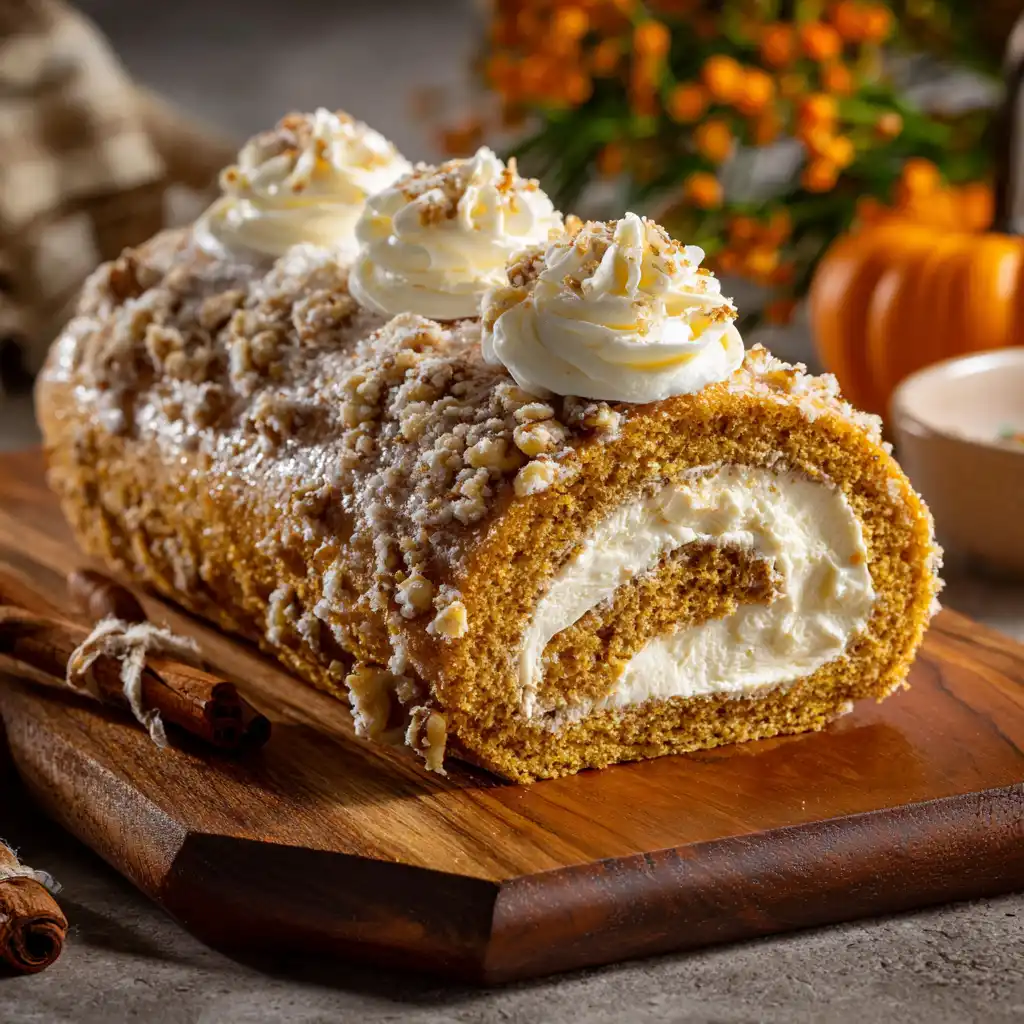Creamy Pumpkin Spice Roll Cake I’m obsessed with this fall dessert 2 u3316835771 Creamy Pumpkin Spice Roll Cake v 7 5501af97 2ce8 4d04 989a 8a76ef35a6fc 0 compressed