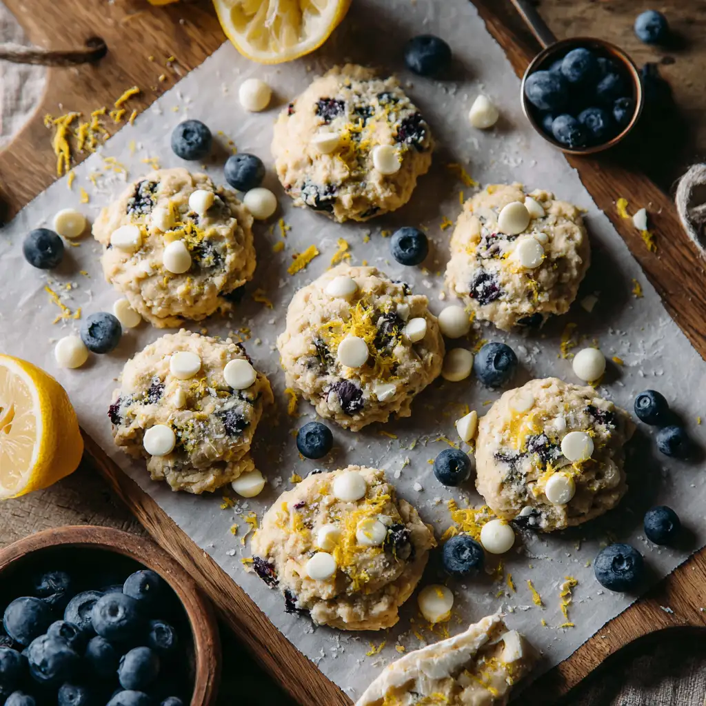 Lemony Blueberry No-Bake Delight I’m Making for the 3rd Time This Week 1 u3316835771 Overhead shot of lemony blueberry no bake cookies 674a87d2 d31b 4f26 85c4 401271972967 0 compressed