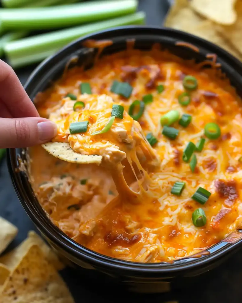 Crockpot Buffalo Chicken Dip Recipe I’m Obsessed With Right Now 1 u3316835771 Top down shot of a crockpot filled with creamy bu 3463dd59 6f9b 4729 bbd7 9d0fe4223d55 0 compressed