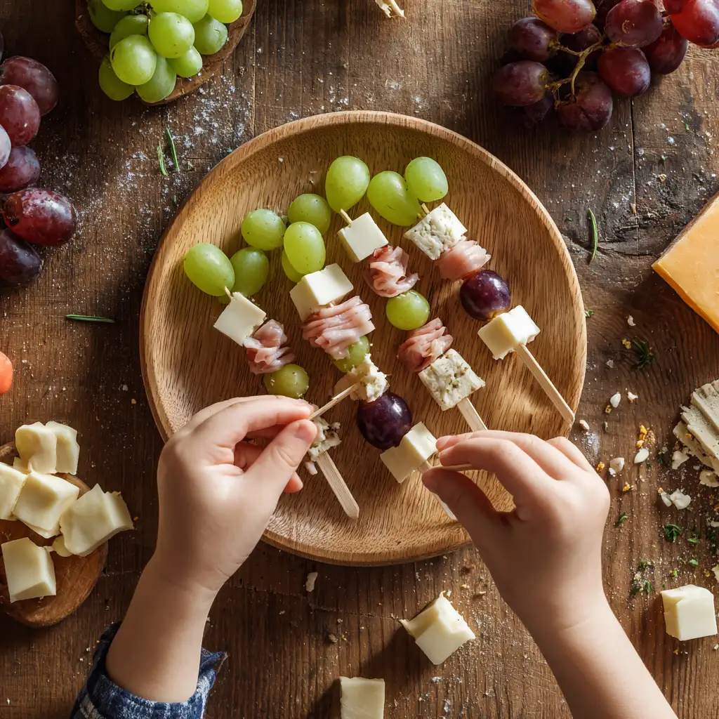 Best 5 Lunch Ideas to Pack for School That Kids Will Love 5 u3316835771 Top down view of hands assembling small food skew 5a4b76c1 66aa 437b b2d1 1758e85ec883 2 compressed
