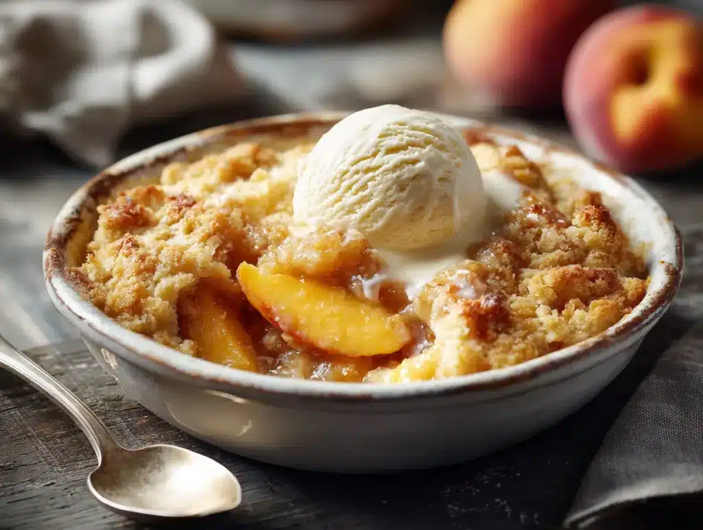 How Fashioned Peach Cobbler Transforms Your Dessert Cravings! 3 Fashioned Peach Cobbler