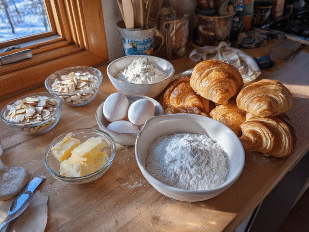 How to Make Almond Croissants With Almond Filling: 7 Easy Steps 1 Almond Croissants With Almond Filling