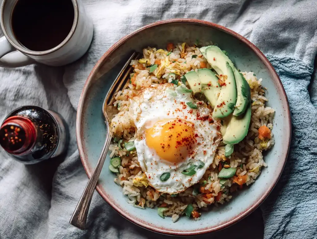How to Make Breakfast Fried Rice: 3 Easy Steps 3 Breakfast Fried Rice