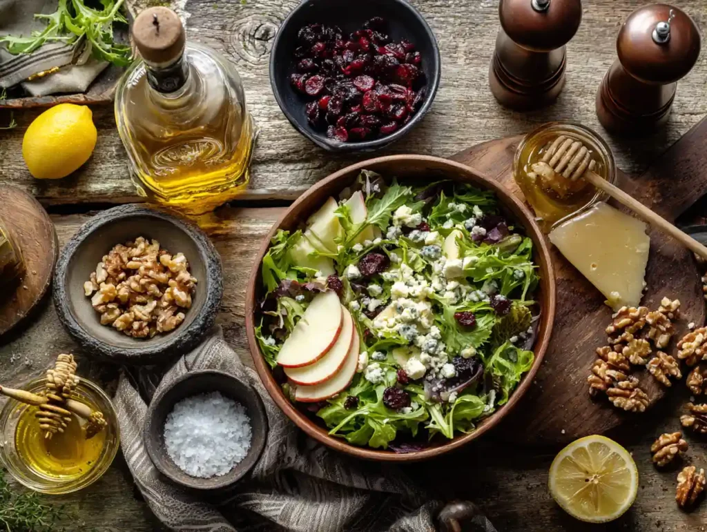 How to Make Apple Gorgonzola Salad in Just 5 Minutes! 2 Apple Gorgonzola Salad