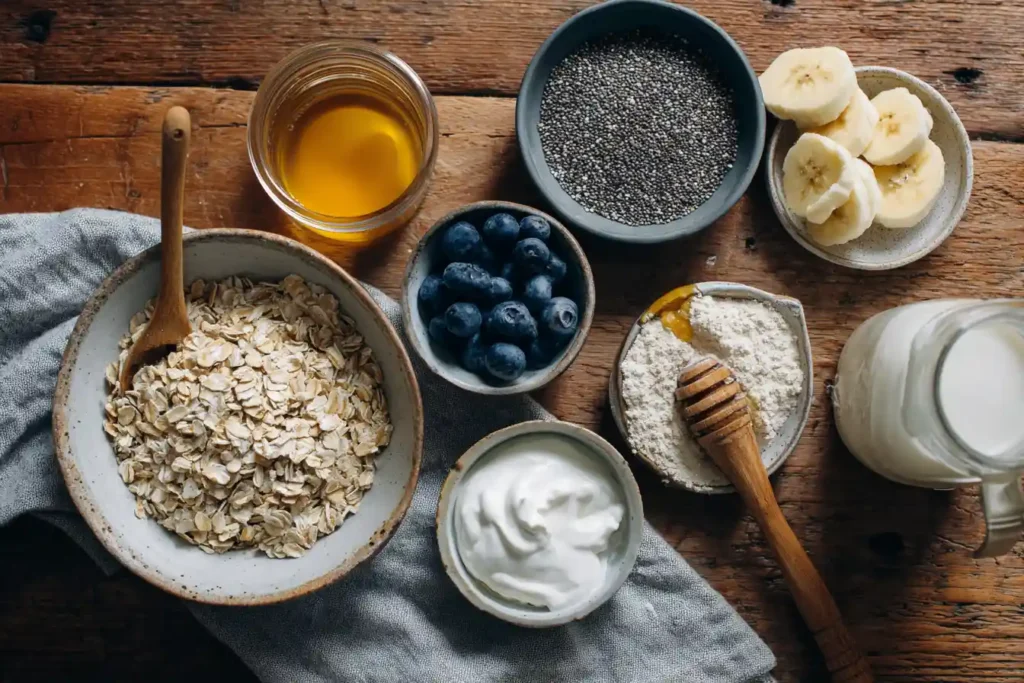 How to Make High Protein Overnight Oats in 5 Easy Steps 2 High Protein Overnight Oats
