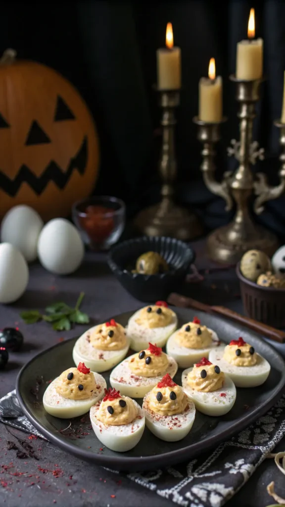 How to Make Creepy Deviled Eggs for Your Next Spooky Party 1 MA Tyq3wQh7R77CFF9Usi image compressed
