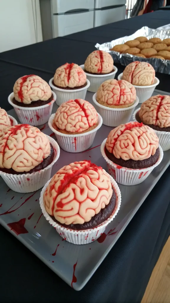 Zombie Brain Cupcakes I'm Obsessed With These Gooey Halloween Treats 1 qIkD3z9atX28S cVEhwDS image compressed