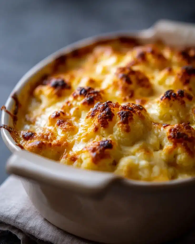 Cheesy cauliflower bake recipe I'm obsessed with right now 2 u3316835771 Cheesy cauliflower bake ar 45 raw v 7 2c94c66d 3671 42bd 8c05 41684f14f495 0 compressed