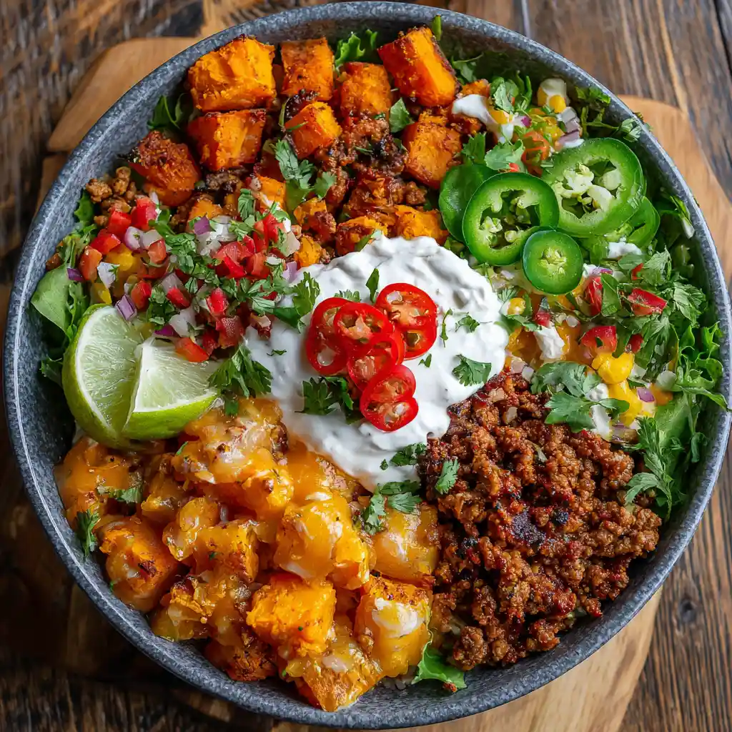 Taco Cottage Cheese Sweet Potato Bowl I'M Obsessed With Right Now 1 u3316835771 Taco Cottage Cheese Sweet Potato Bowl v 7 2edb24a9 bd30 4cb8 b2d5 e1a24a29b434 2 1 compressed