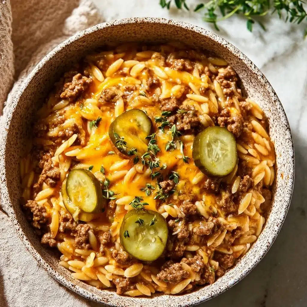Cheesy One-Pot Cheeseburger Orzo 1 cheesy one pot cheeseburger orzo 2025 10 13 210950