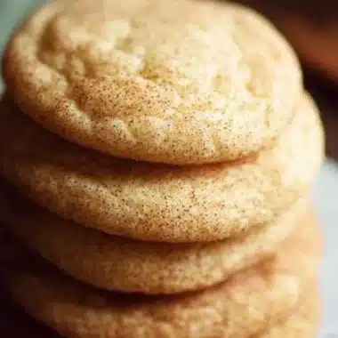 Snickerdoodles 2 Freshly baked snickerdoodles sprinkled with cinnamon sugar on a cooling rack.