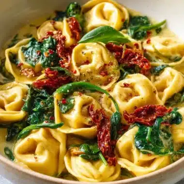 Delicious Marry Me Tortellini dish, perfect for romantic dinners and special occasions.