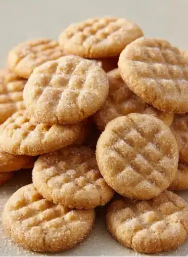 Melt-in-your-mouth sugar cookies on a plate, decorated with sprinkles